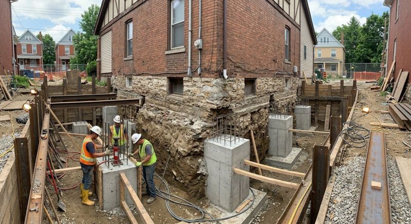 Structural Underpinning in Camden County, NJ
