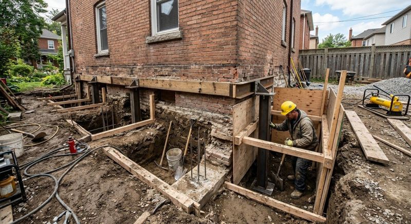 Underpinning Repair in Camden County, NJ